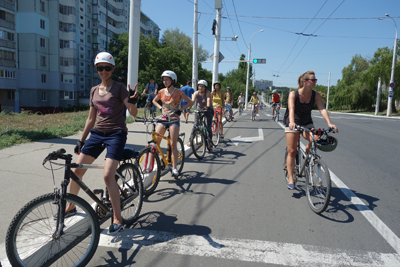 On bikes to Bender Fortress